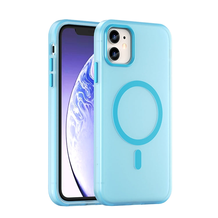 MagSafe Frosted Translucent TPU + PC Full Coverage Phone Case, For iPhone 11 Pro Max, For iPhone 11 Apple Accessories engmag5642 More iPhone Cases - APEXEL INDIA - Mobile Lens - Mobile Camera Lens - Cellphone Accessories - Phone Lens - Smartphone Lens