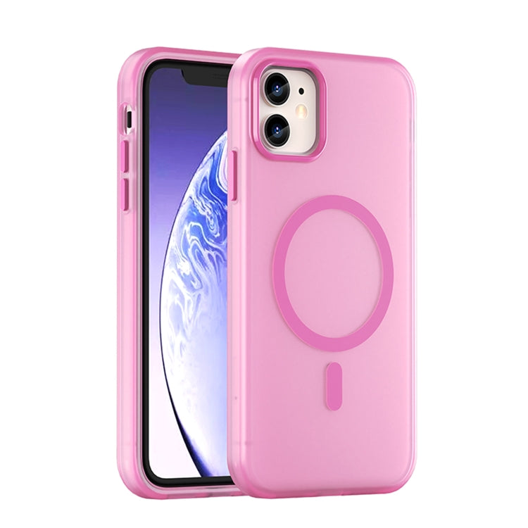 MagSafe Frosted Translucent TPU + PC Full Coverage Phone Case, For iPhone 11 Pro Max, For iPhone 11 Apple Accessories engmag5642 More iPhone Cases - APEXEL INDIA - Mobile Lens - Mobile Camera Lens - Cellphone Accessories - Phone Lens - Smartphone Lens