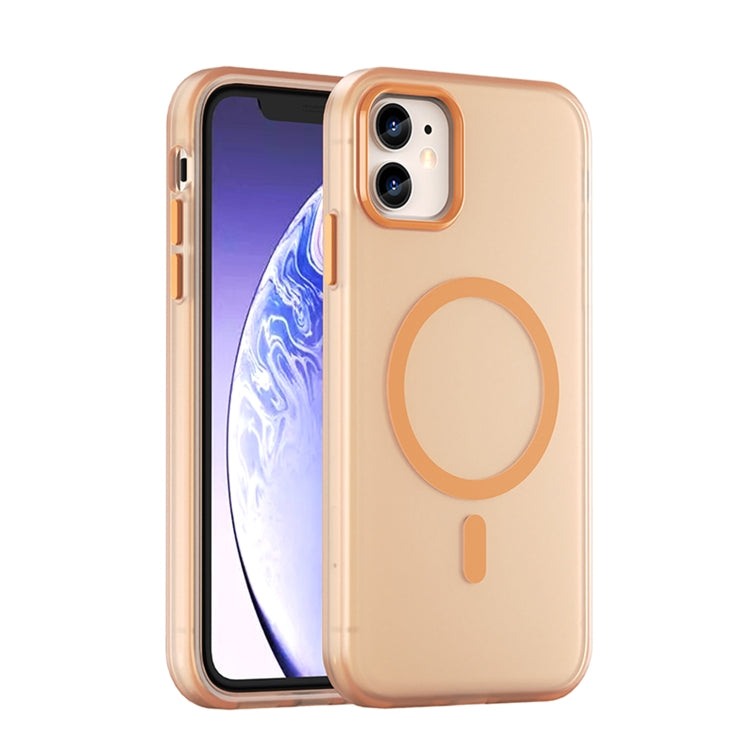 MagSafe Frosted Translucent TPU + PC Full Coverage Phone Case, For iPhone 11 Pro Max, For iPhone 11 Apple Accessories engmag5642 More iPhone Cases - APEXEL INDIA - Mobile Lens - Mobile Camera Lens - Cellphone Accessories - Phone Lens - Smartphone Lens