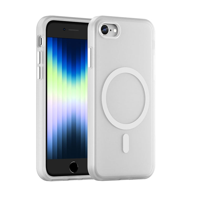 MagSafe Frosted Translucent TPU + PC Full Coverage Phone Case, For iPhone 14 Pro Max, For iPhone SE 2022 / 2020 / 8 Apple Accessories engmag4454 iPhone 14 Pro Max - APEXEL INDIA - Mobile Lens - Mobile Camera Lens - Cellphone Accessories - Phone Lens - Smartphone Lens