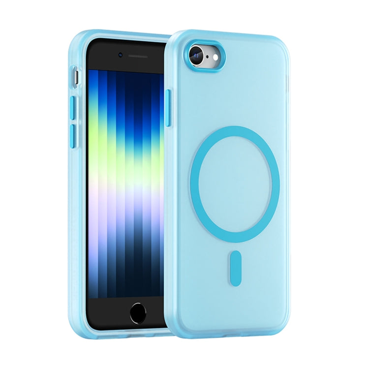 MagSafe Frosted Translucent TPU + PC Full Coverage Phone Case, For iPhone 14 Pro Max, For iPhone SE 2022 / 2020 / 8 Apple Accessories engmag4454 iPhone 14 Pro Max - APEXEL INDIA - Mobile Lens - Mobile Camera Lens - Cellphone Accessories - Phone Lens - Smartphone Lens