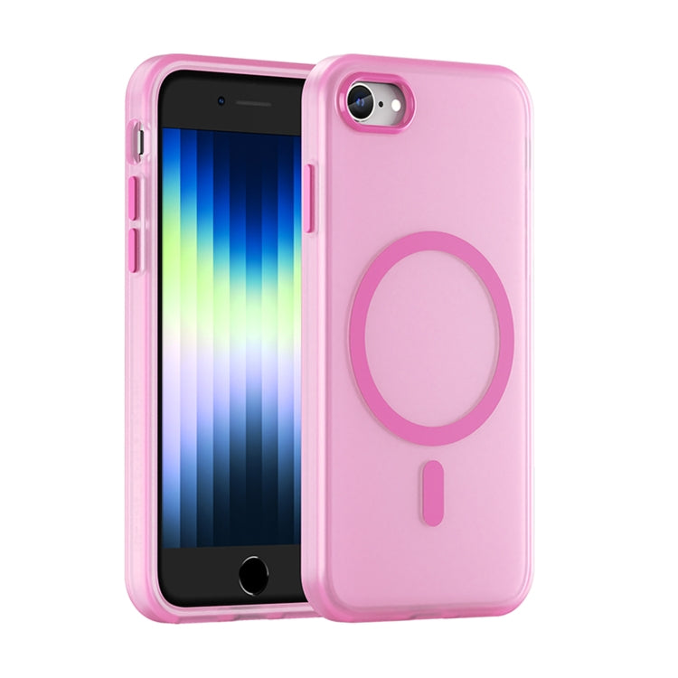 MagSafe Frosted Translucent TPU + PC Full Coverage Phone Case, For iPhone 14 Pro Max, For iPhone SE 2022 / 2020 / 8 Apple Accessories engmag4454 iPhone 14 Pro Max - APEXEL INDIA - Mobile Lens - Mobile Camera Lens - Cellphone Accessories - Phone Lens - Smartphone Lens
