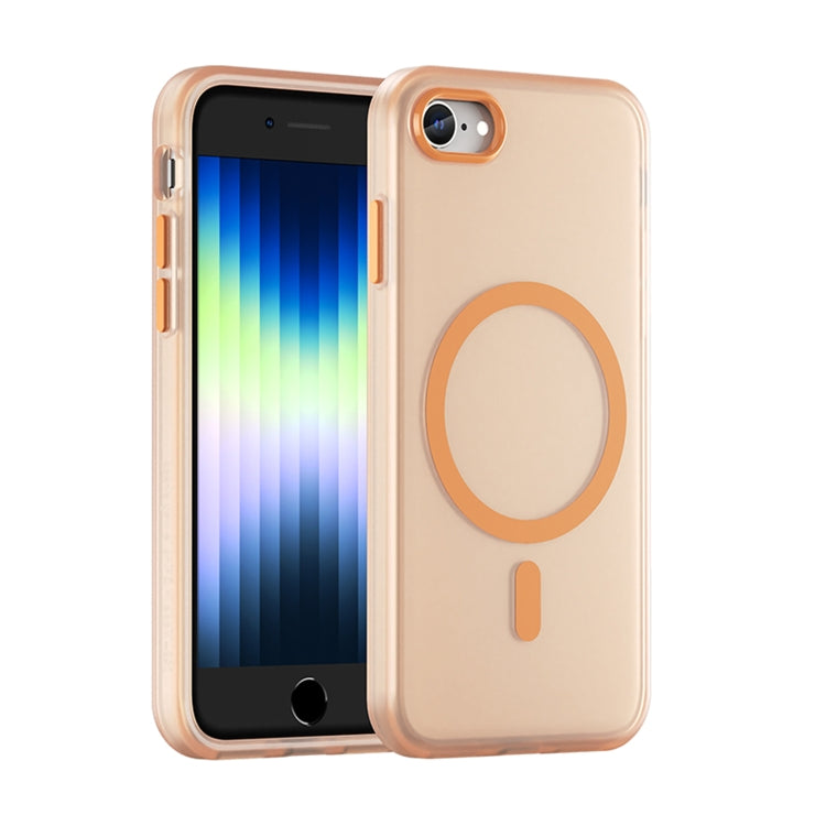 MagSafe Frosted Translucent TPU + PC Full Coverage Phone Case, For iPhone 14 Pro Max, For iPhone SE 2022 / 2020 / 8 Apple Accessories engmag4454 iPhone 14 Pro Max - APEXEL INDIA - Mobile Lens - Mobile Camera Lens - Cellphone Accessories - Phone Lens - Smartphone Lens