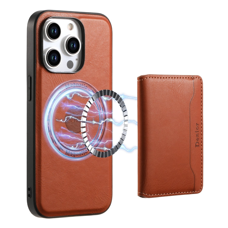 Denior Cowhide Texture Leather MagSafe Detachable Wallet Phone Case, For iPhone 15 Plus, For iPhone 15, For iPhone 14 Plus, For iPhone 14, For iPhone 14 Pro, For iPhone 14 Pro Max Apple Accessories engden4446 iPhone 15 Plus - Denior - Mobile Lens - Mobile Camera Lens - Cellphone Accessories - Phone Lens - Smartphone Lens