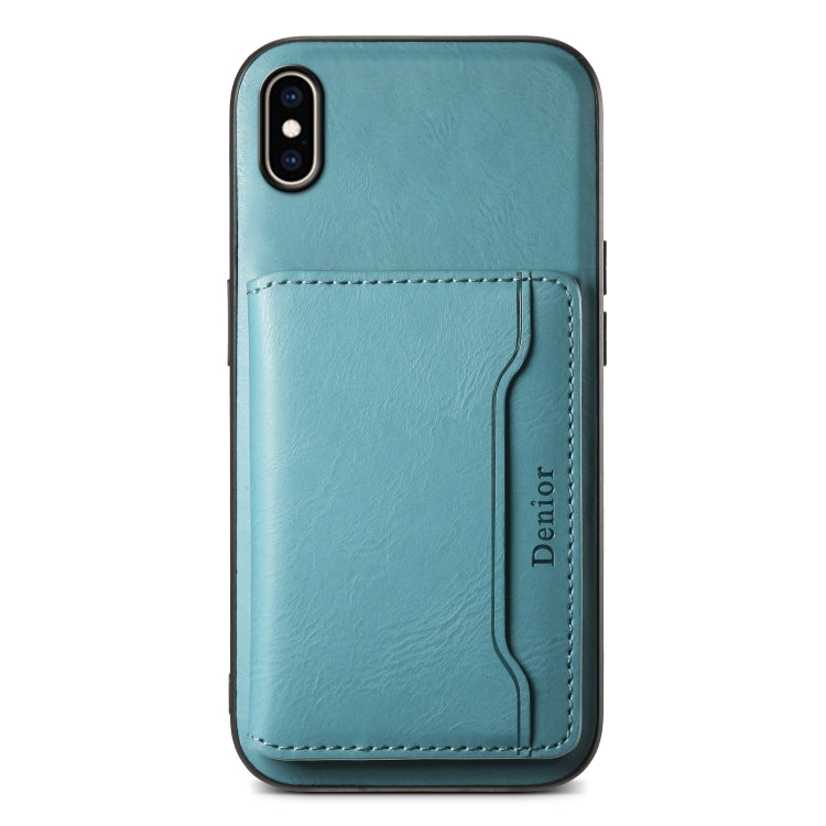 Denior Cowhide Texture Leather MagSafe Detachable Wallet Phone Case, For iPhone XS Max, For iPhone 8 Plus/7 Plus Apple Accessories engden4448 More iPhone Cases - Denior - Mobile Lens - Mobile Camera Lens - Cellphone Accessories - Phone Lens - Smartphone Lens
