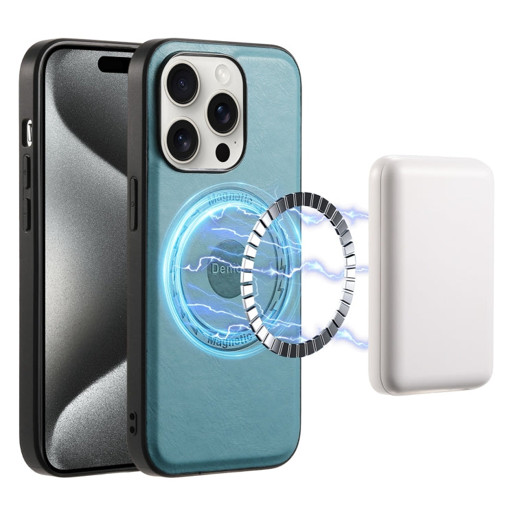Denior Cowhide Texture Leather MagSafe Phone Case, For iPhone 16 Pro Max, For iPhone 16 Pro, For iPhone 16 Plus, For iPhone 16, For iPhone 15 Pro Max, For iPhone 15 Pro Apple Accessories engden4495 iPhone 16 Pro Max - Denior - Mobile Lens - Mobile Camera Lens - Cellphone Accessories - Phone Lens - Smartphone Lens