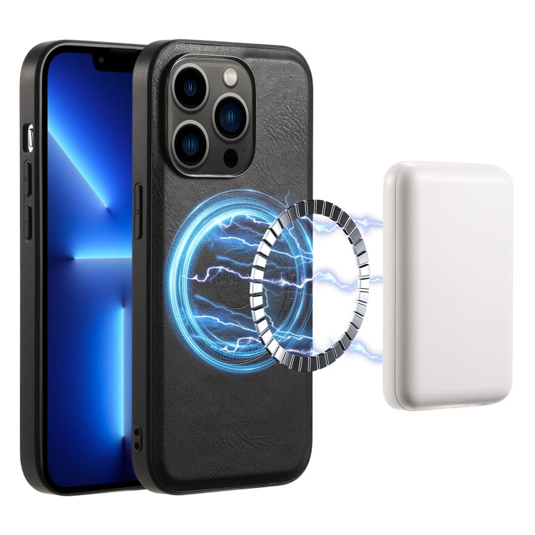 Denior Cowhide Texture Leather MagSafe Phone Case, For iPhone 13 Pro Max, For iPhone 13 Pro, For iPhone 12/12 Pro, For iPhone 12 Pro Max Apple Accessories engden4475 More iPhone Cases - Denior - Mobile Lens - Mobile Camera Lens - Cellphone Accessories - Phone Lens - Smartphone Lens