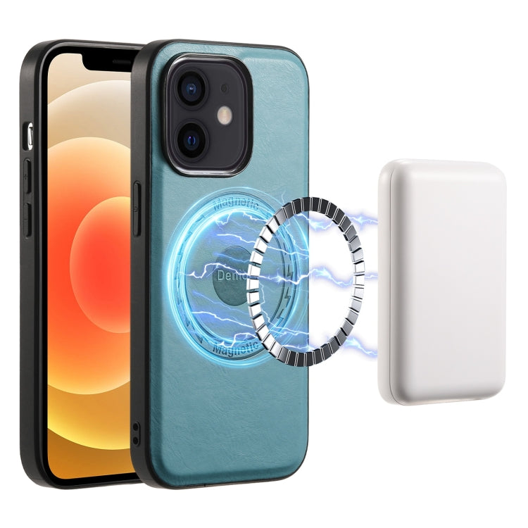 Denior Cowhide Texture Leather MagSafe Phone Case, For iPhone 13 Pro Max, For iPhone 13 Pro, For iPhone 12/12 Pro, For iPhone 12 Pro Max Apple Accessories engden4475 More iPhone Cases - Denior - Mobile Lens - Mobile Camera Lens - Cellphone Accessories - Phone Lens - Smartphone Lens