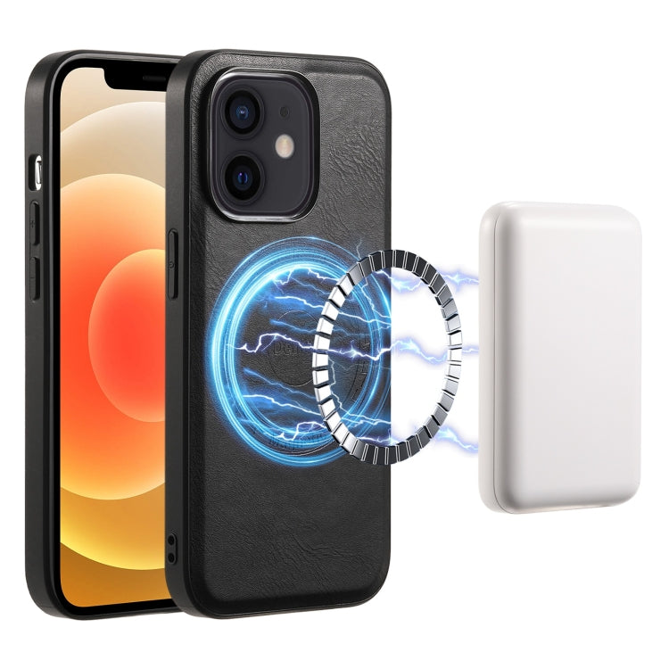 Denior Cowhide Texture Leather MagSafe Phone Case, For iPhone 13 Pro Max, For iPhone 13 Pro, For iPhone 12/12 Pro, For iPhone 12 Pro Max Apple Accessories engden4475 More iPhone Cases - Denior - Mobile Lens - Mobile Camera Lens - Cellphone Accessories - Phone Lens - Smartphone Lens