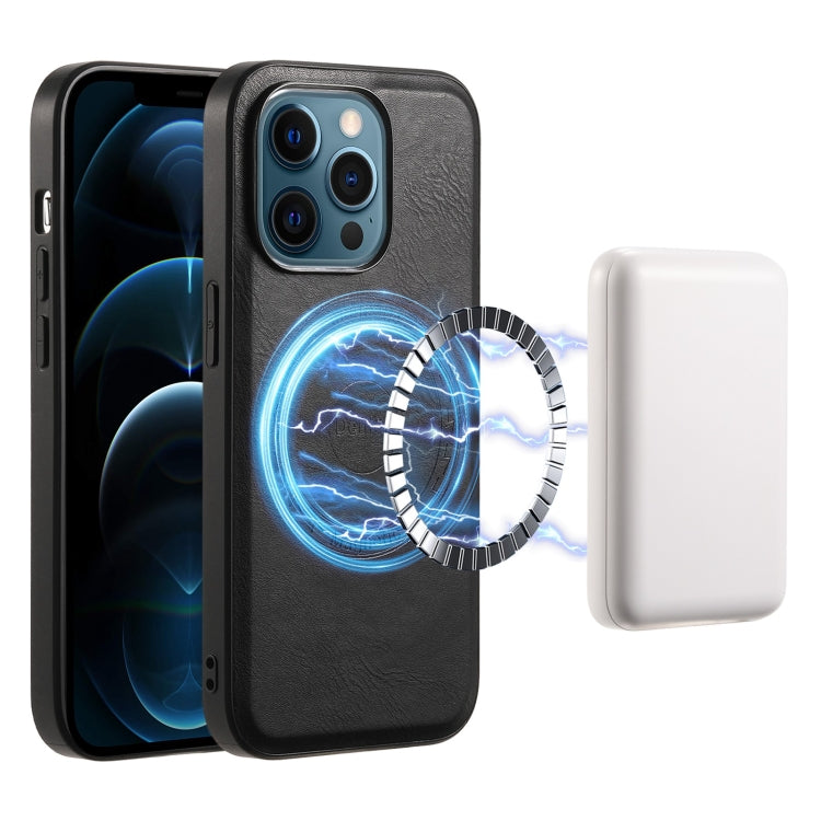Denior Cowhide Texture Leather MagSafe Phone Case, For iPhone 13 Pro Max, For iPhone 13 Pro, For iPhone 12/12 Pro, For iPhone 12 Pro Max Apple Accessories engden4475 More iPhone Cases - Denior - Mobile Lens - Mobile Camera Lens - Cellphone Accessories - Phone Lens - Smartphone Lens