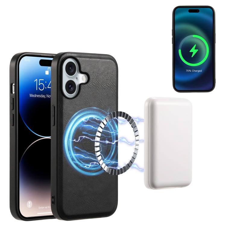 Denior Cowhide Texture Leather MagSafe Phone Case, For iPhone 16 Pro Max, For iPhone 16 Pro, For iPhone 16 Plus, For iPhone 16, For iPhone 15 Pro Max, For iPhone 15 Pro Apple Accessories engden4495 iPhone 16 Pro Max - Denior - Mobile Lens - Mobile Camera Lens - Cellphone Accessories - Phone Lens - Smartphone Lens