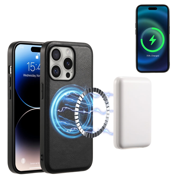 Denior Cowhide Texture Leather MagSafe Phone Case, For iPhone 16 Pro Max, For iPhone 16 Pro, For iPhone 16 Plus, For iPhone 16, For iPhone 15 Pro Max, For iPhone 15 Pro Apple Accessories engden4495 iPhone 16 Pro Max - Denior - Mobile Lens - Mobile Camera Lens - Cellphone Accessories - Phone Lens - Smartphone Lens