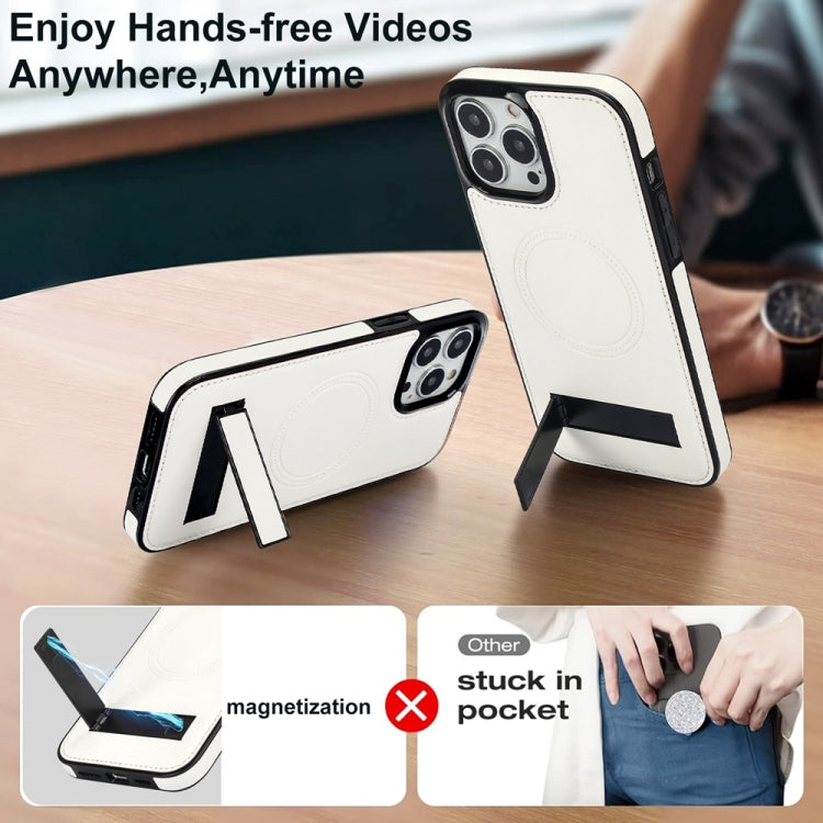 Retro Leather Invisible Stand MagSafe Phone Case, For iPhone 14 Pro, For iPhone 14 Pro Max, For iPhone 13 Pro Max Apple Accessories engret4514 iPhone 14 Pro - APEXEL INDIA - Mobile Lens - Mobile Camera Lens - Cellphone Accessories - Phone Lens - Smartphone Lens