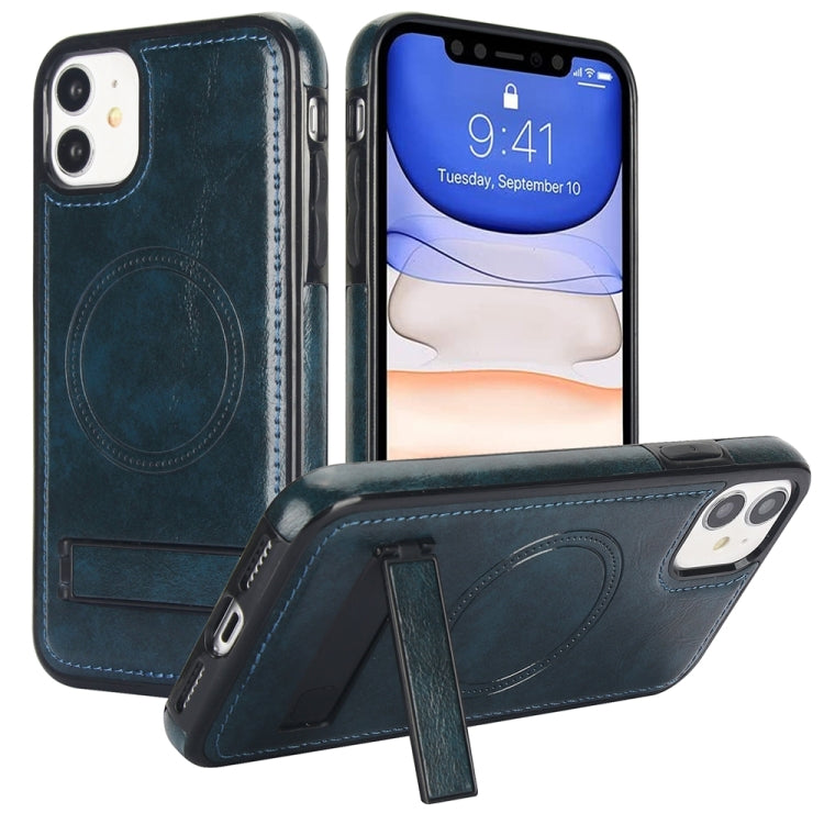Retro Leather Invisible Stand MagSafe Phone Case, For iPhone 11 Pro Max, For iPhone 11, For iPhone 11 Pro Apple Accessories engret4516 More iPhone Cases - APEXEL INDIA - Mobile Lens - Mobile Camera Lens - Cellphone Accessories - Phone Lens - Smartphone Lens