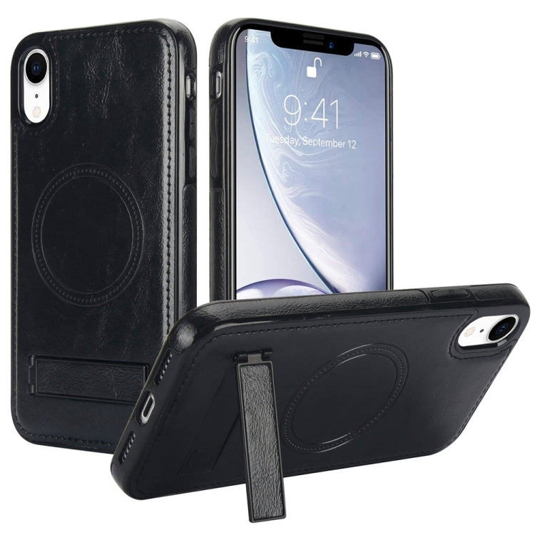 Retro Leather Invisible Stand MagSafe Phone Case, For iPhone X / XS, For iPhone XR, For iPhone XS Max Apple Accessories engret4495 More iPhone Cases - APEXEL INDIA - Mobile Lens - Mobile Camera Lens - Cellphone Accessories - Phone Lens - Smartphone Lens