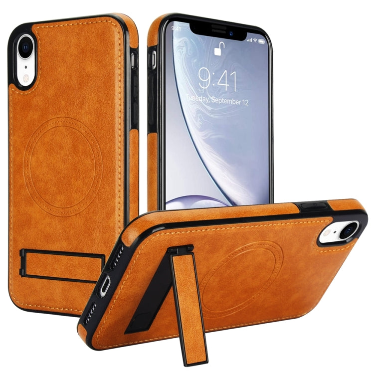 Retro Leather Invisible Stand MagSafe Phone Case, For iPhone X / XS, For iPhone XR, For iPhone XS Max Apple Accessories engret4495 More iPhone Cases - APEXEL INDIA - Mobile Lens - Mobile Camera Lens - Cellphone Accessories - Phone Lens - Smartphone Lens