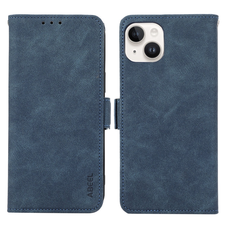 ABEEL Frosted Magnetic RFID Leather Phone Case, For iPhone 15, For iPhone 14 Plus, For iPhone 14, For iPhone 14 Pro Apple Accessories - APEXEL INDIA - Mobile Lens - Mobile Camera Lens - Cellphone Accessories - Phone Lens - Smartphone Lens