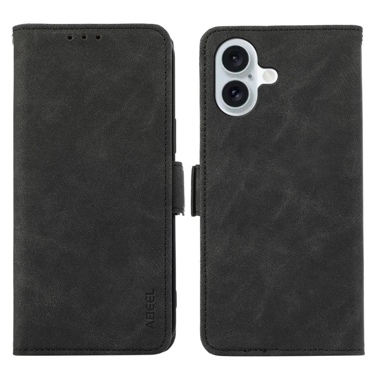 ABEEL Frosted Magnetic RFID Leather Phone Case, For iPhone Air, For iPhone 16 Pro Max, For iPhone 16 Pro, For iPhone 16 Plus Apple Accessories - APEXEL INDIA - Mobile Lens - Mobile Camera Lens - Cellphone Accessories - Phone Lens - Smartphone Lens