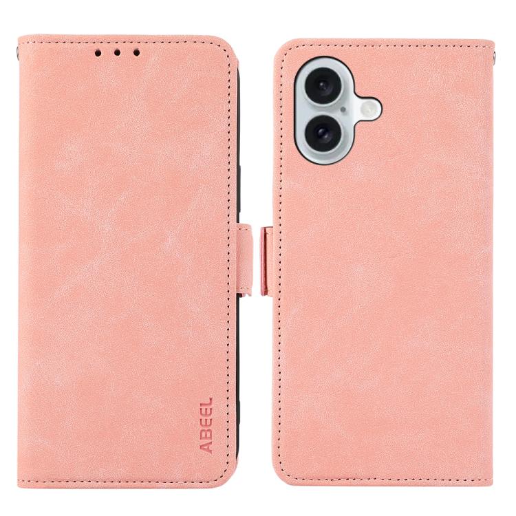 ABEEL Frosted Magnetic RFID Leather Phone Case, For iPhone 16e / 17e, For iPhone 17 Pro Max, For iPhone 17 Pro, For iPhone 17 Apple Accessories - APEXEL INDIA - Mobile Lens - Mobile Camera Lens - Cellphone Accessories - Phone Lens - Smartphone Lens