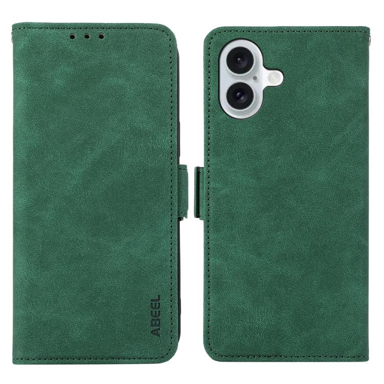 ABEEL Frosted Magnetic RFID Leather Phone Case, For iPhone 16e / 17e, For iPhone 17 Pro Max, For iPhone 17 Pro, For iPhone 17 Apple Accessories - APEXEL INDIA - Mobile Lens - Mobile Camera Lens - Cellphone Accessories - Phone Lens - Smartphone Lens