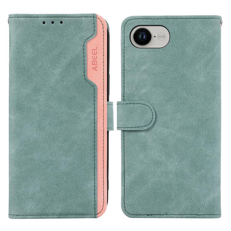 ABEEL Color Block Magnetic RFID Leather Phone Case Apple Accessories - APEXEL INDIA - Mobile Lens - Mobile Camera Lens - Cellphone Accessories - Phone Lens - Smartphone Lens