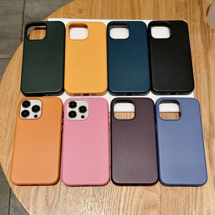Pure Color Leather Magsafe Magnetic Phone Case, For iPhone 14, For iPhone 14 Pro, For iPhone 14 Pro Max Apple Accessories engpur4499 iPhone 14 - APEXEL INDIA - Mobile Lens - Mobile Camera Lens - Cellphone Accessories - Phone Lens - Smartphone Lens