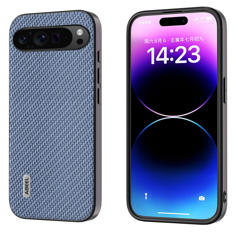 ABEEL Carbon Fiber Texture Protective Phone Case, For Google Pixel 9 Pro, For Google Pixel 9 Mobile Accessories - APEXEL INDIA - Mobile Lens - Mobile Camera Lens - Cellphone Accessories - Phone Lens - Smartphone Lens