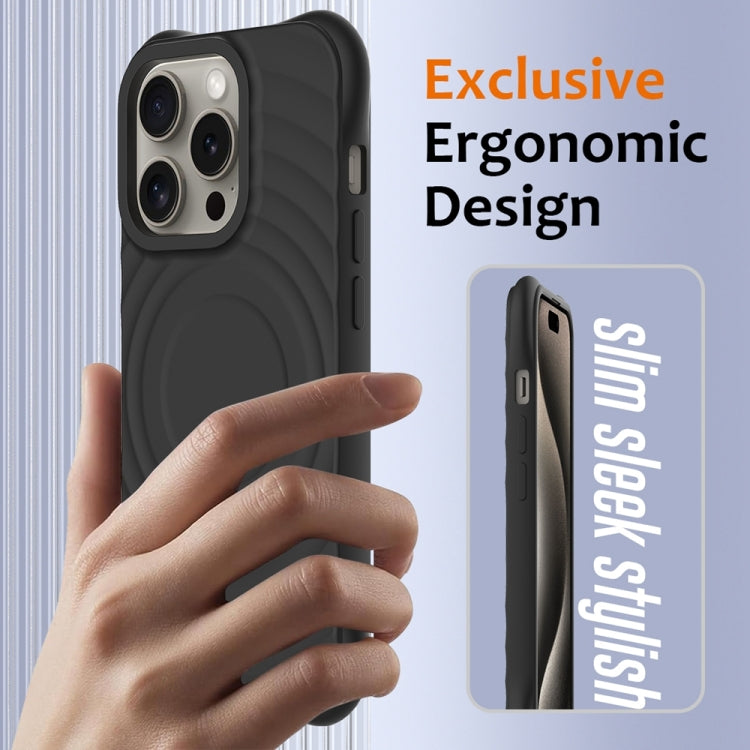 Wave Texture MagSafe Magnetic Liquid Silicone Phone Case, For iPhone 14 Pro Max, For iPhone 13 Pro Max, For iPhone 13 Pro, For iPhone 13 Apple Accessories engwav4541 iPhone 14 Pro Max - APEXEL INDIA - Mobile Lens - Mobile Camera Lens - Cellphone Accessories - Phone Lens - Smartphone Lens