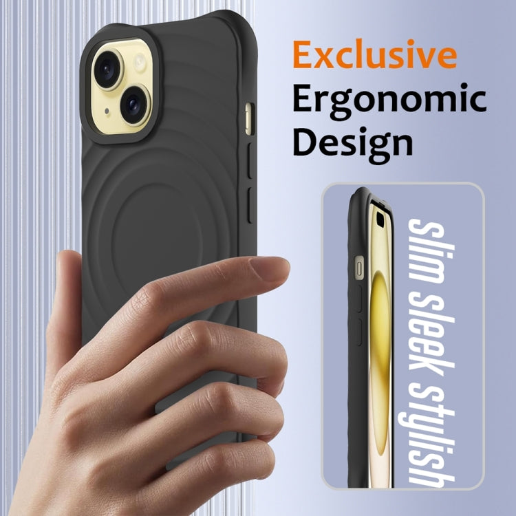 Wave Texture MagSafe Magnetic Liquid Silicone Phone Case, For iPhone 13 mini, For iPhone 12, For iPhone 12 Pro Max, For iPhone 12 Pro Apple Accessories engwav4564 More iPhone Cases - APEXEL INDIA - Mobile Lens - Mobile Camera Lens - Cellphone Accessories - Phone Lens - Smartphone Lens