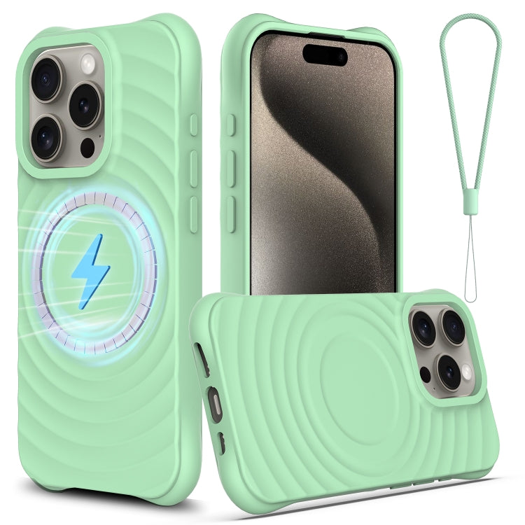 Wave Texture MagSafe Magnetic Liquid Silicone Phone Case, For iPhone 16e, For iPhone 16 Pro Max, For iPhone 16 Pro, For iPhone 16 Plus Apple Accessories engwav4560 iPhone 16e - APEXEL INDIA - Mobile Lens - Mobile Camera Lens - Cellphone Accessories - Phone Lens - Smartphone Lens