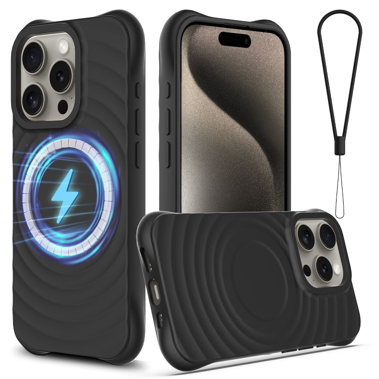 Wave Texture MagSafe Magnetic Liquid Silicone Phone Case, For iPhone 16e, For iPhone 16 Pro Max, For iPhone 16 Pro, For iPhone 16 Plus Apple Accessories engwav4560 iPhone 16e - APEXEL INDIA - Mobile Lens - Mobile Camera Lens - Cellphone Accessories - Phone Lens - Smartphone Lens