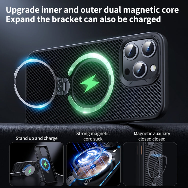 Double Ring MagSafe Holder Carbon Fiber Phone Case, For iPhone 13 Pro, For iPhone 12 / 12 Pro, For iPhone 12 Pro Max Apple Accessories engdou4546 More iPhone Cases - APEXEL INDIA - Mobile Lens - Mobile Camera Lens - Cellphone Accessories - Phone Lens - Smartphone Lens