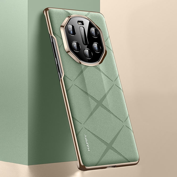 Plain Leather PC Phone Case, For Huawei Mate 40 RS Porsche Design