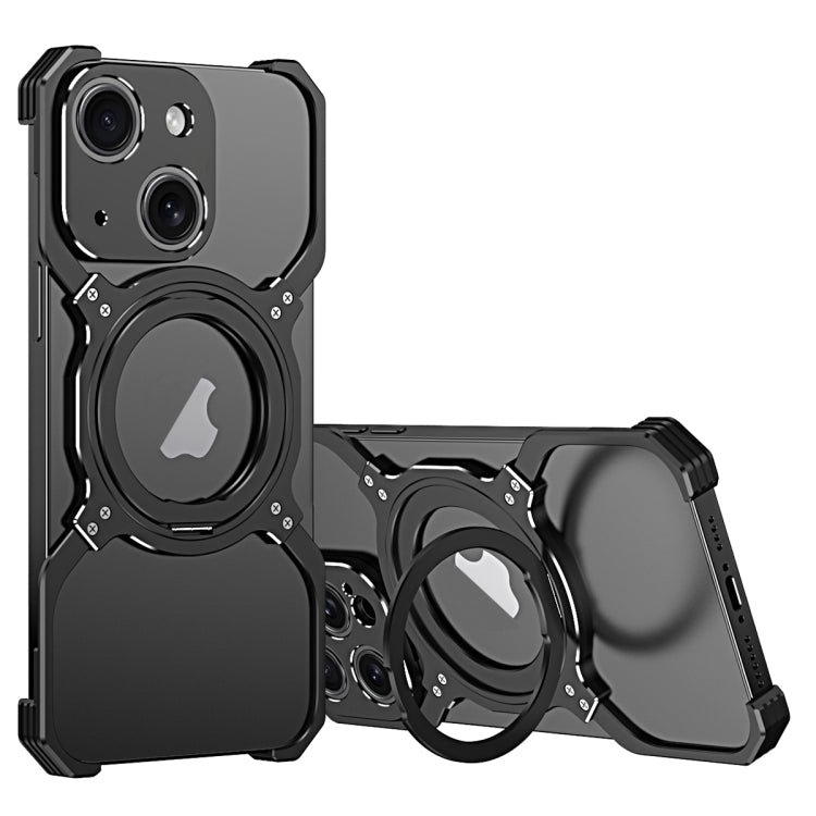 Mechanical Arm Borderless MagSafe Holder Metal Phone Case, For iPhone 13 Pro Max, For iPhone 13 Pro, For iPhone 13 Apple Accessories engmec4580 More iPhone Cases - APEXEL INDIA - Mobile Lens - Mobile Camera Lens - Cellphone Accessories - Phone Lens - Smartphone Lens