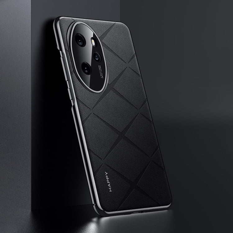 Plain Leather PC Phone Case, For Honor Magic6 Pro, For Honor Magic6, For Honor 100 Pro, For Honor 100 engpla6141 Honor Honor Cases Mobile Accessories - APEXEL INDIA - Mobile Lens - Mobile Camera Lens - Cellphone Accessories - Phone Lens - Smartphone Lens