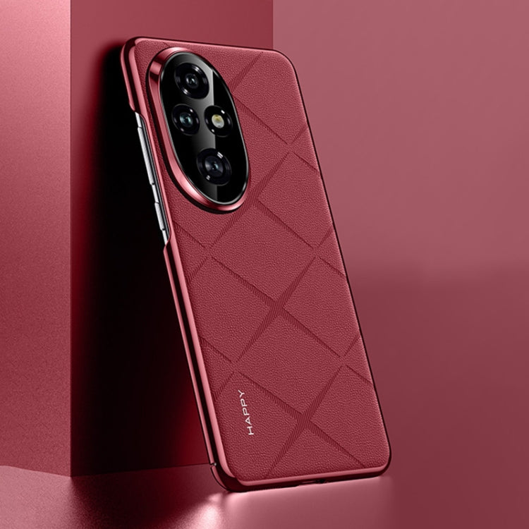 Plain Leather PC Phone Case, For Honor X60 Pro, For Honor X60, For Honor 200, For Honor 200 Pro engpla6140 Honor Honor Cases Mobile Accessories - APEXEL INDIA - Mobile Lens - Mobile Camera Lens - Cellphone Accessories - Phone Lens - Smartphone Lens