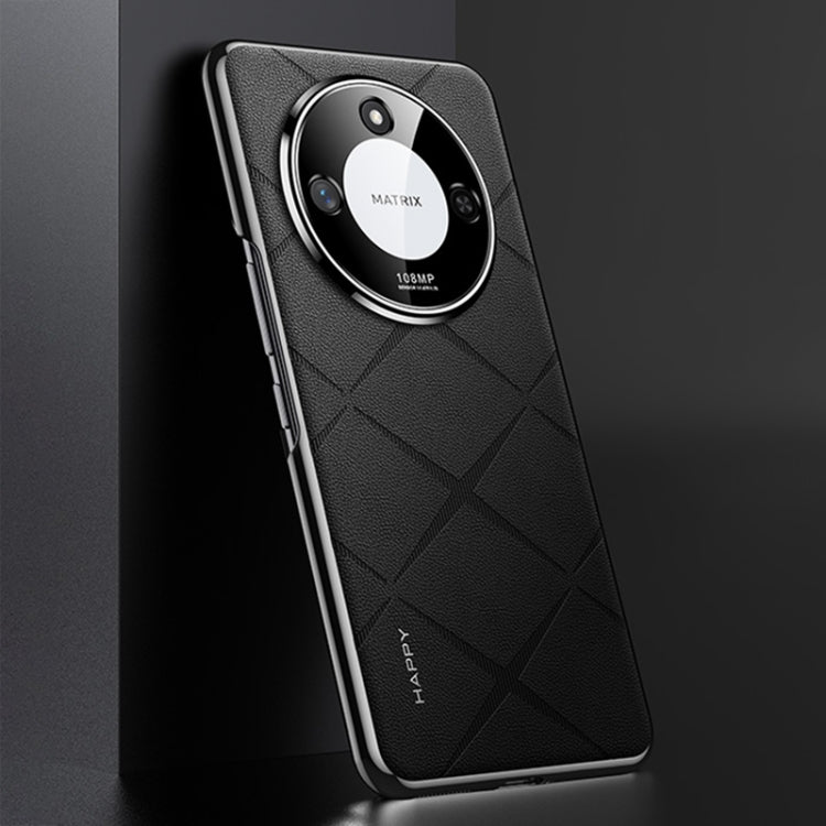 Plain Leather PC Phone Case, For Honor X60 Pro, For Honor X60, For Honor 200, For Honor 200 Pro engpla6140 Honor Honor Cases Mobile Accessories - APEXEL INDIA - Mobile Lens - Mobile Camera Lens - Cellphone Accessories - Phone Lens - Smartphone Lens