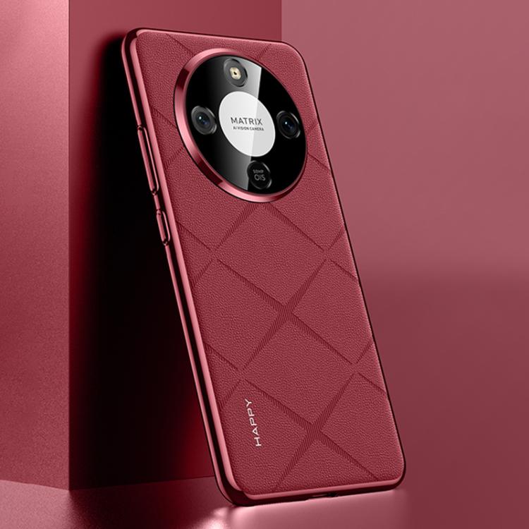 Plain Leather PC Phone Case, For Honor Magic8 Pro, For Honor Magic8, For Honor X70 5G, For Honor 300 Ultra engpla6138 Honor Honor Cases Mobile Accessories - APEXEL INDIA - Mobile Lens - Mobile Camera Lens - Cellphone Accessories - Phone Lens - Smartphone Lens