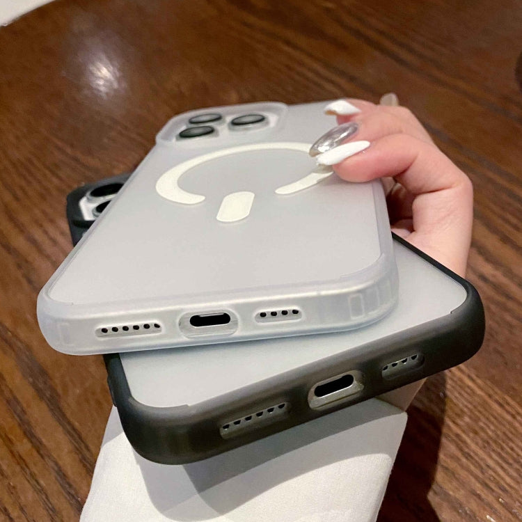 Dual-Side Frosted MagSafe Clear Phone Case, For iPhone 12 Pro, For iPhone 11