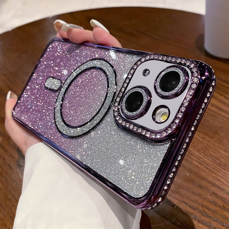 Diamond Gradient Glitter Plated MagSafe Phone Case, For iPhone 14 Plus, For iPhone 14, For iPhone 14 Pro, For iPhone 14 Pro Max Apple Accessories engdia4608 iPhone 14 Plus - APEXEL INDIA - Mobile Lens - Mobile Camera Lens - Cellphone Accessories - Phone Lens - Smartphone Lens