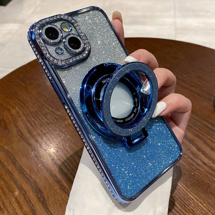 Gradient Glitter Diamond Plated Holder Magsafe Phone Case, For iPhone 14 Plus, For iPhone 14, For iPhone 14 Pro, For iPhone 14 Pro Max Apple Accessories enggra4603 iPhone 14 Plus - APEXEL INDIA - Mobile Lens - Mobile Camera Lens - Cellphone Accessories - Phone Lens - Smartphone Lens