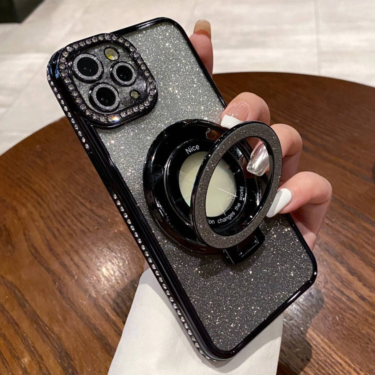 Gradient Glitter Diamond Plated Holder Magsafe Phone Case, For iPhone 14 Plus, For iPhone 14, For iPhone 14 Pro, For iPhone 14 Pro Max Apple Accessories enggra4603 iPhone 14 Plus - APEXEL INDIA - Mobile Lens - Mobile Camera Lens - Cellphone Accessories - Phone Lens - Smartphone Lens
