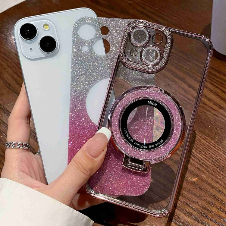 Gradient Glitter Diamond Plated Holder Magsafe Phone Case, For iPhone 14 Plus, For iPhone 14, For iPhone 14 Pro, For iPhone 14 Pro Max Apple Accessories enggra4603 iPhone 14 Plus - APEXEL INDIA - Mobile Lens - Mobile Camera Lens - Cellphone Accessories - Phone Lens - Smartphone Lens