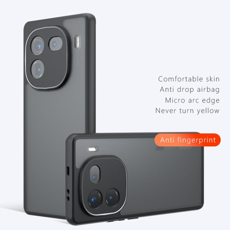 Armor Precise Hole PC Hybrid TPU Phone Case, For vivo iQOO 12 Pro, For vivo V29e 5G