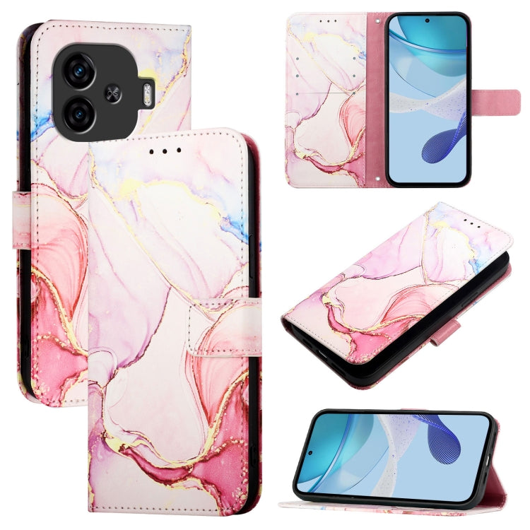 PT003 Marble Pattern Flip Leather Phone Case, For vivo iQOO Z9 / iQOO Z9 Turbo, For vivo Y03 4G Global, For vivo Y100 IDN / Y200e, For vivo V30 / V30 Pro 5G Global