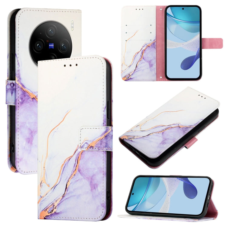 PT003 Marble Pattern Flip Leather Phone Case, For vivo V30 Lite 5G Global, For vivo V29e 5G Global / Y200 5G Global, For vivo X100 Pro, For vivo X100