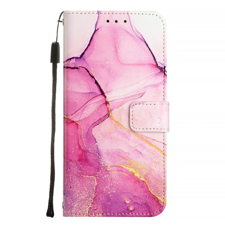 PT003 Marble Pattern Flip Leather Phone Case, For vivo Y27 4G Global
