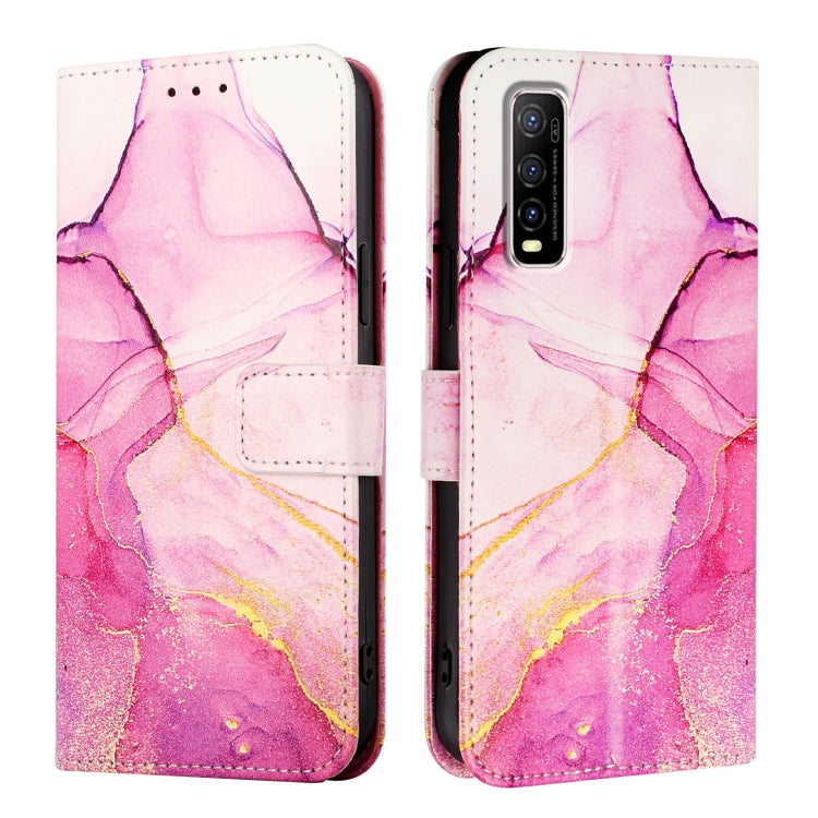 PT003 Marble Pattern Flip Leather Phone Case, For vivo Y70s, For vivo Y50 5G, For vivo Y30 4G Global, For vivo Y19 / U3 / Y5s / Z5i / U20