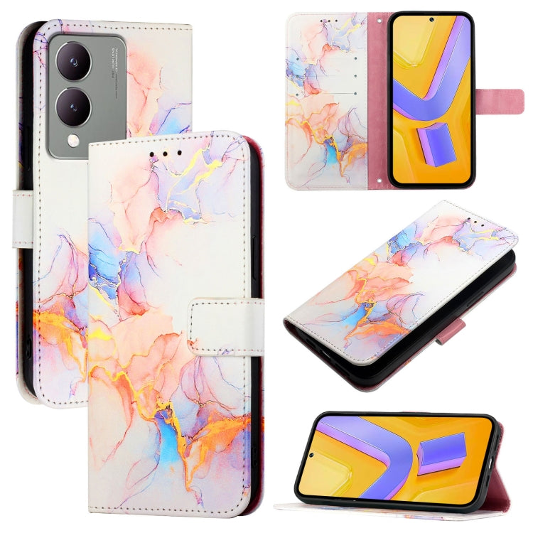 PT003 Marble Pattern Flip Leather Phone Case, For vivo Y36 5G Global / Y36 4G Global&India, For vivo Y27 5G / Y27s 4G Global, For vivo V29 5G Global / V29 Pro, For vivoy Y17s 4G Global / Y17s 5G India