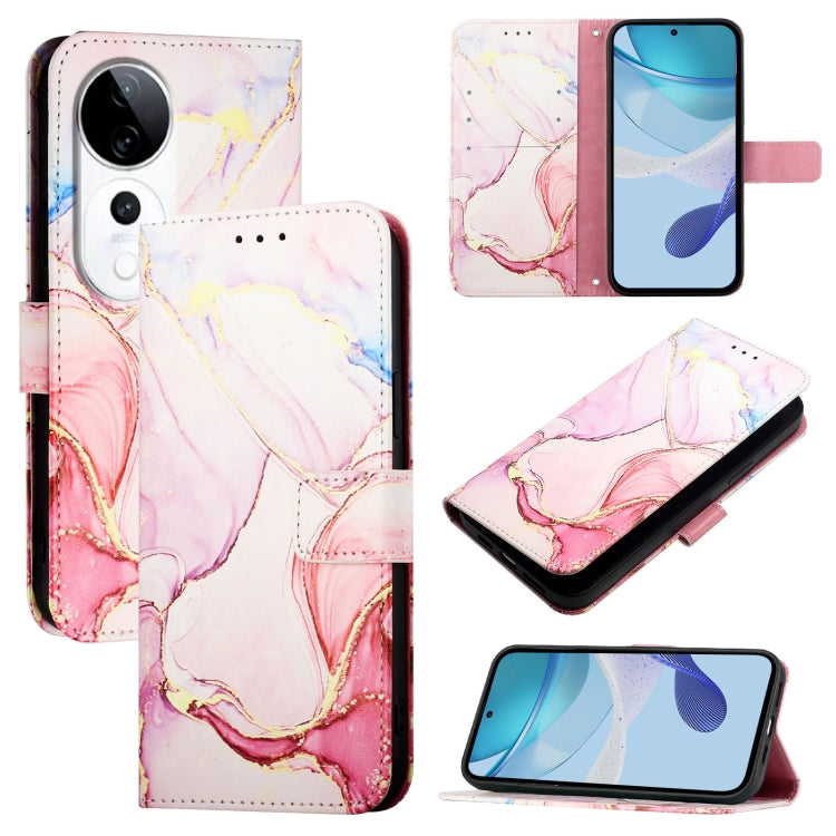 PT003 Marble Pattern Flip Leather Phone Case, For vivo S20 Pro, For vivo S19 Pro, For vivo S19, For vivo Y28 4G